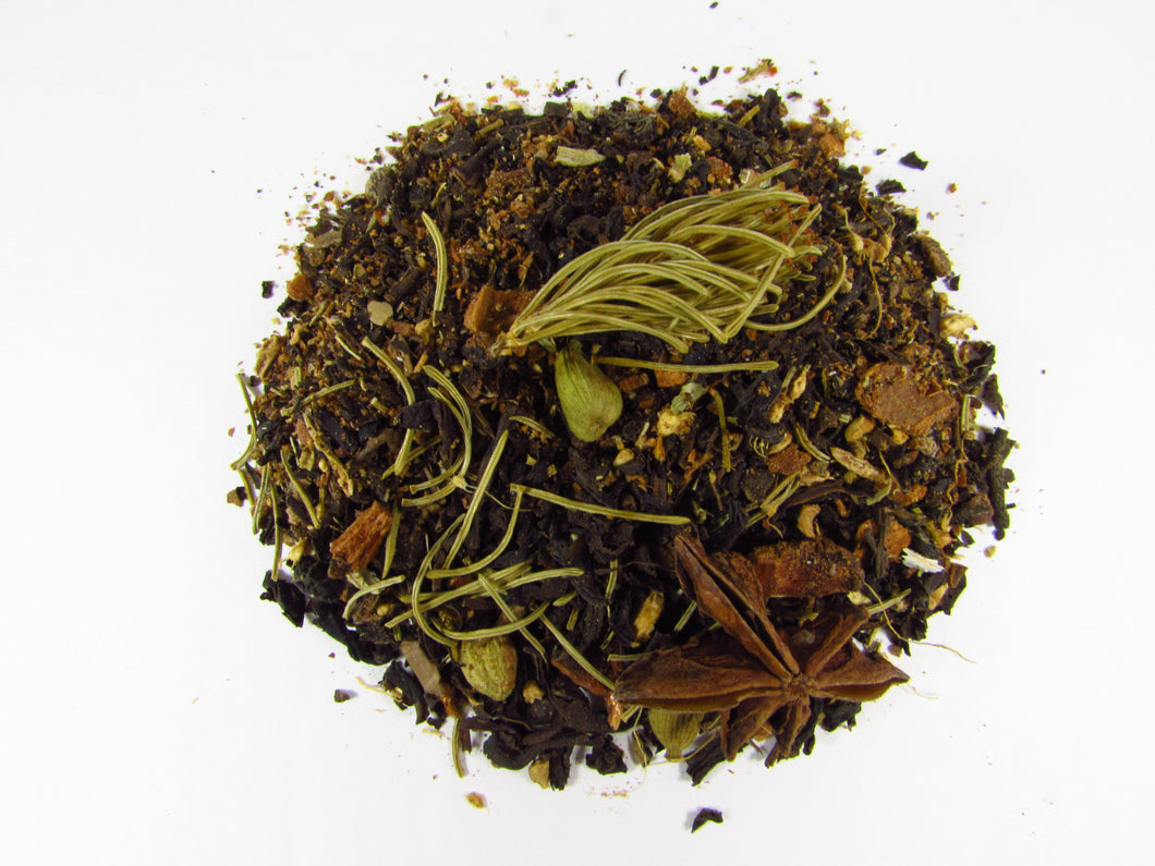 Decaffeinated Newfoundland Spruce and Chai Black Tea Blend